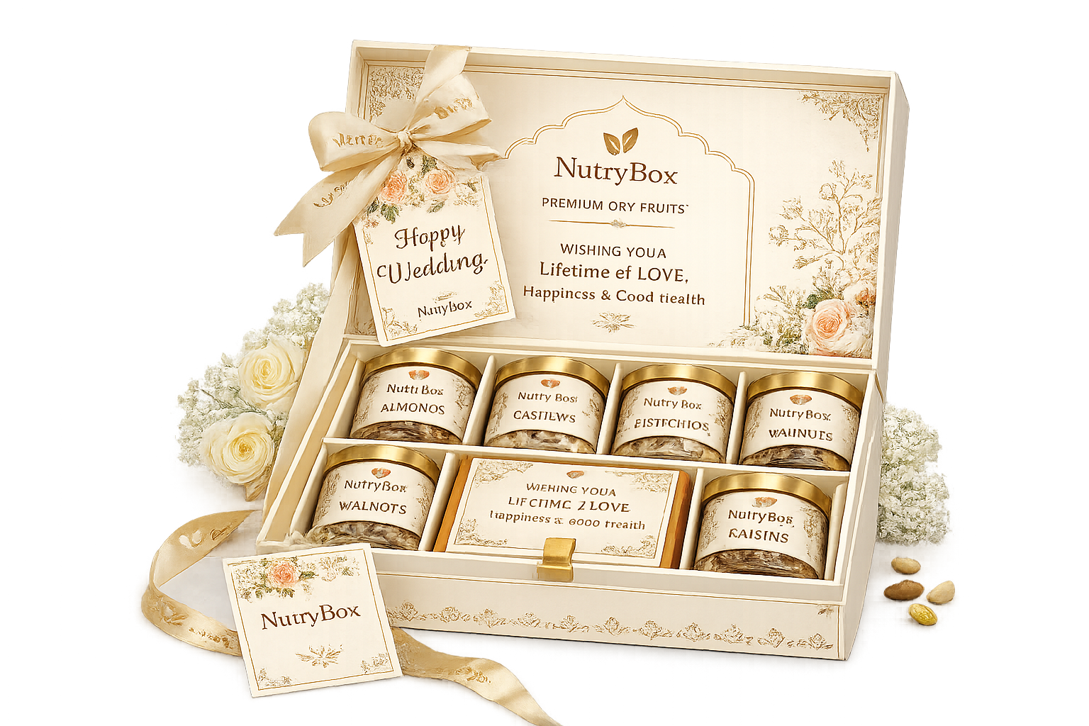 Wedding Guest Dry Fruit Gift Hamper thumbnail 2