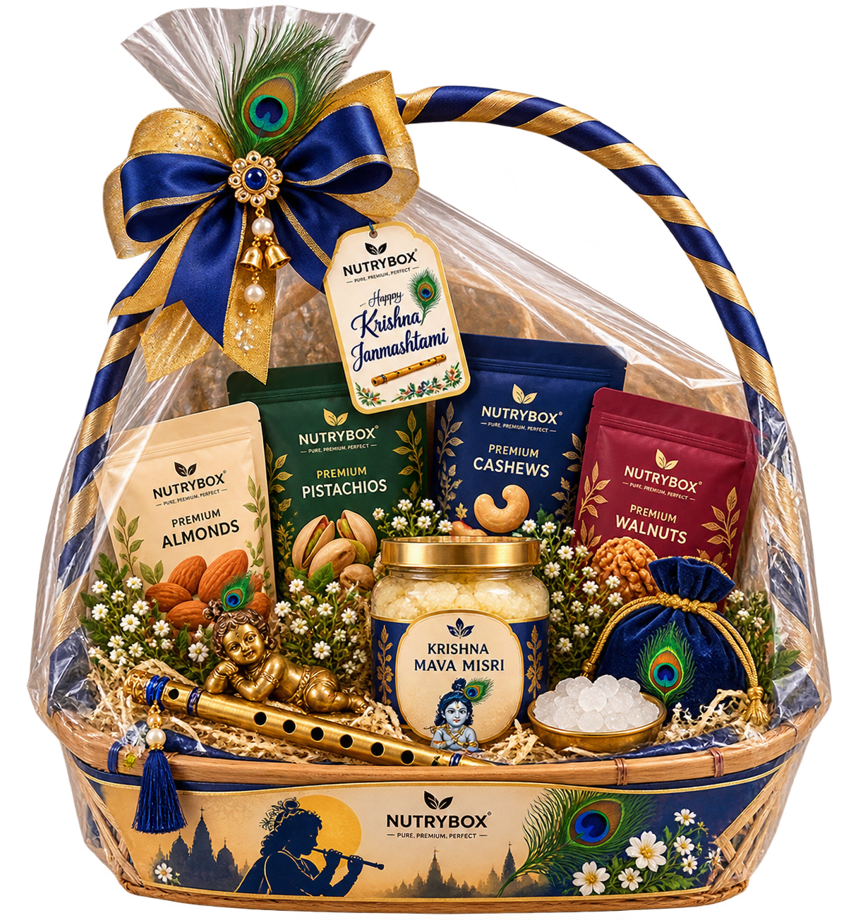 Krishna Janmashtami Special Dry Fruit Gift Basket