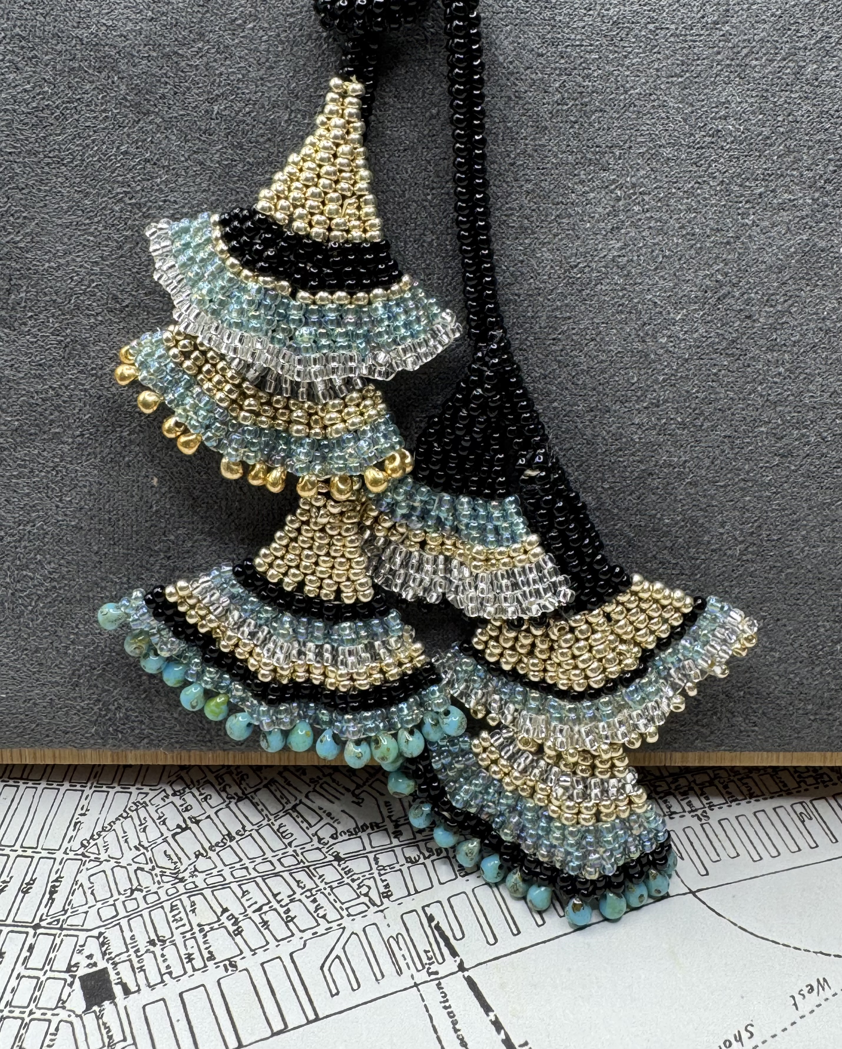 Shell in blue