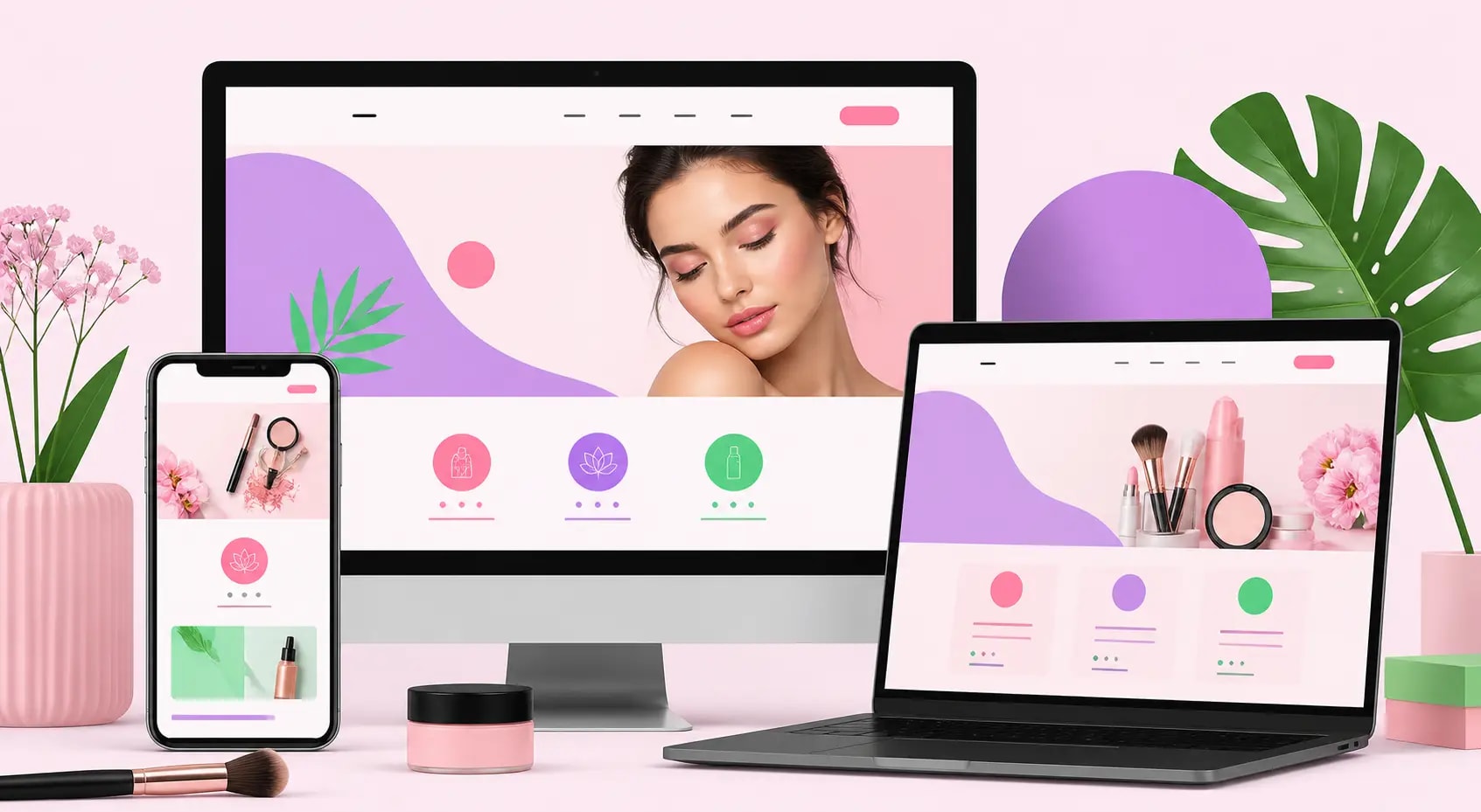 Web Design Services for Beauty Industry