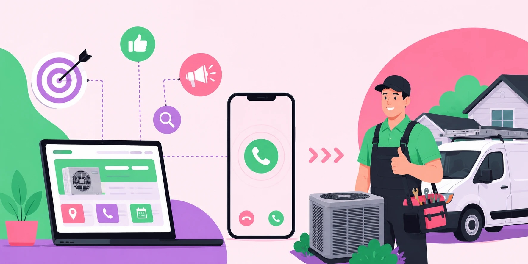 How Does Marketing Help HVAC Contractors Win More Service Calls?
