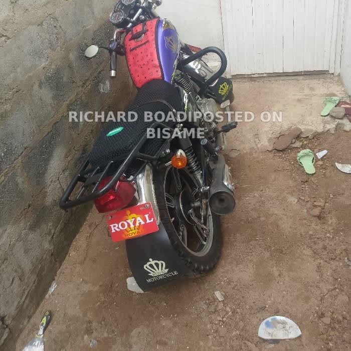 Royal Motorcycle, 2024, Ghanaian Used, Blue 