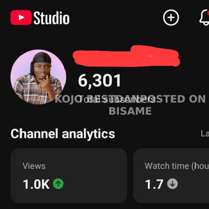YouTube Channel (6.3K Subs)