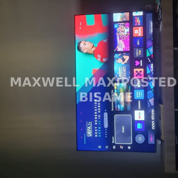 65" Hisense smart TV - Used 