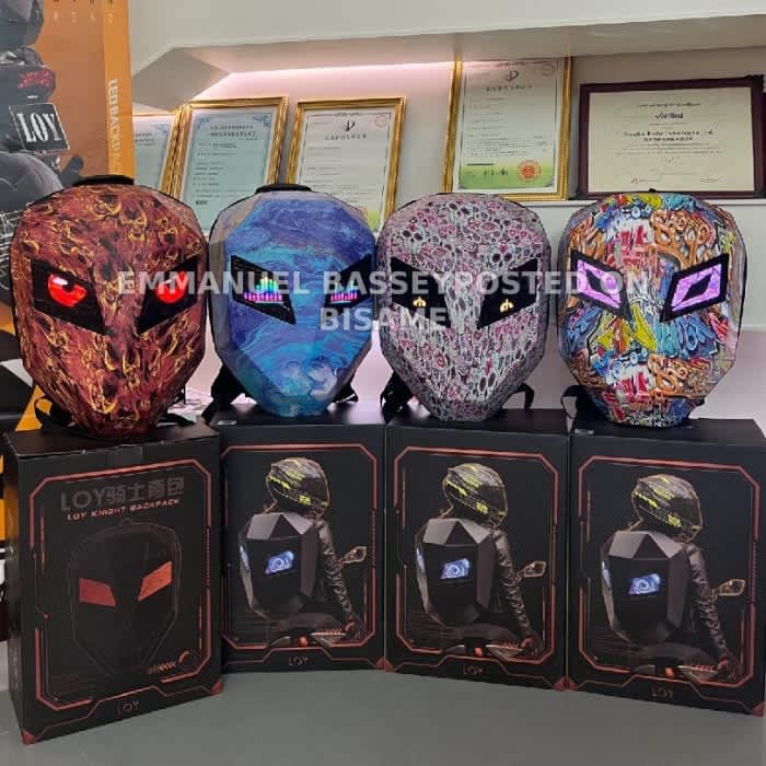 Iron Man Loy Led Knight backpack, bag