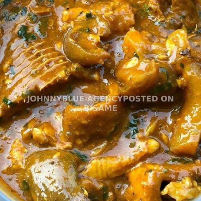 Ogbonno Soup with Swallow Of Choice