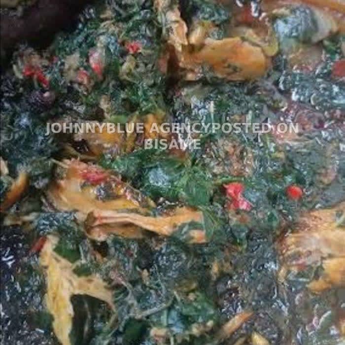 Afang Soup With Swallow Of Choice