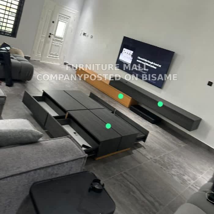 Executive TV Stand with Centre Table for sale ( both)💯💯🥰.