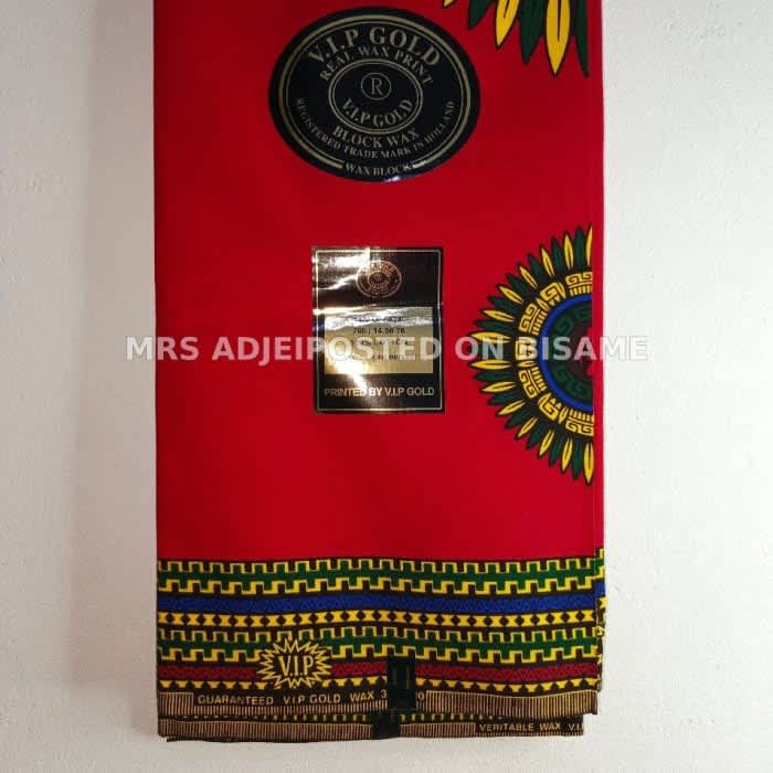V.I.P Gold Wax Print Cloth, Hitarget Cloth, GTP Cloth, African Print Cloth 
