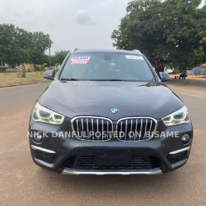 BMW X1 2017 model, Foreign Used, Gray 