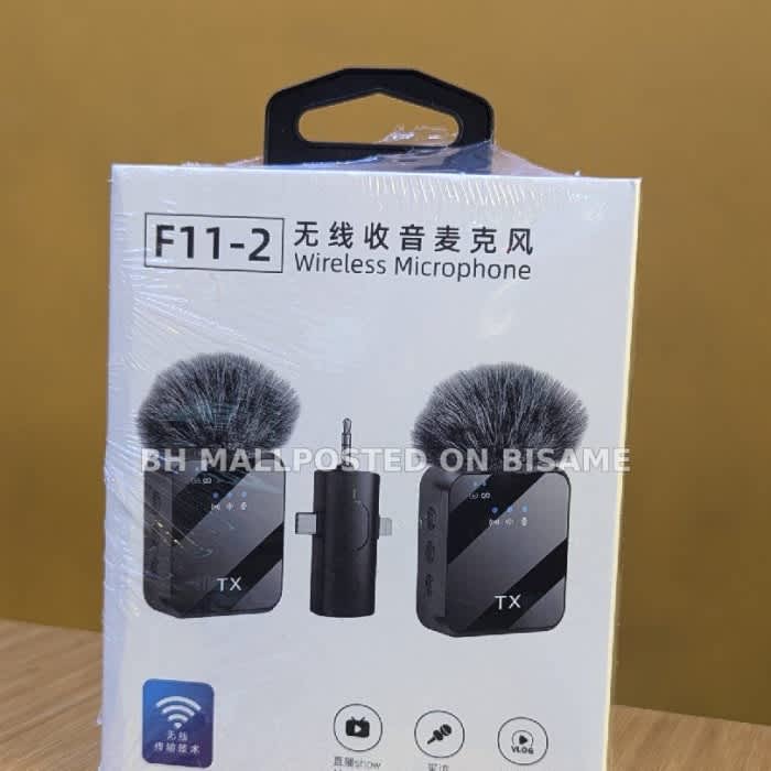 Wireless Microphone F11-2 Dual mic