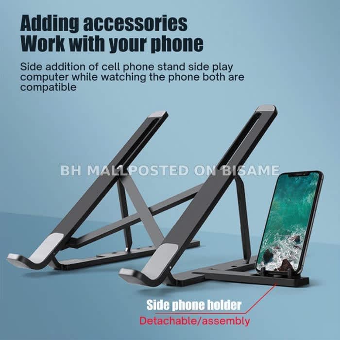 Laptop Stand with phone holder