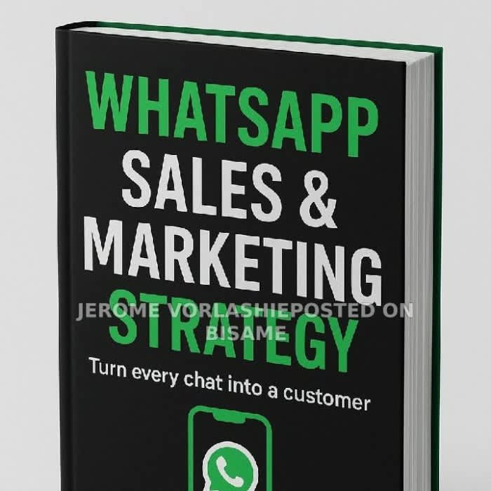 WhatsApp sales and marketing strategy
