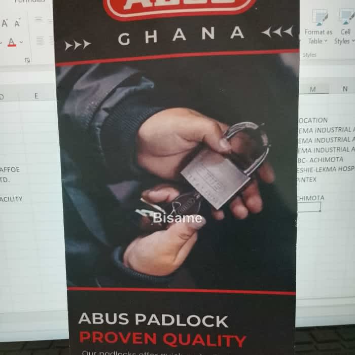 ABUS GERMAN SECURITY  LOCKS 