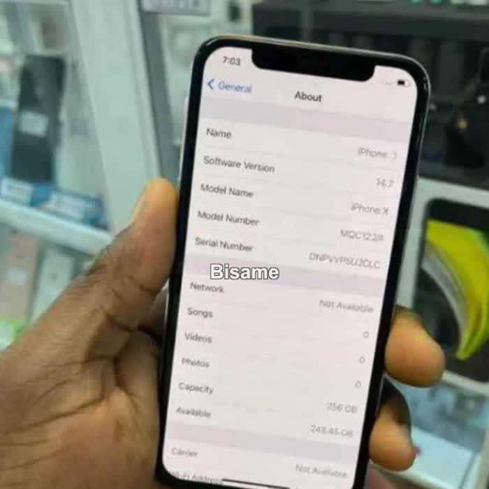 Apple IPhone X 512 MB