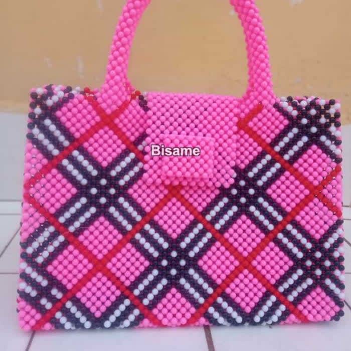 Beaded bags, beaded footwear 