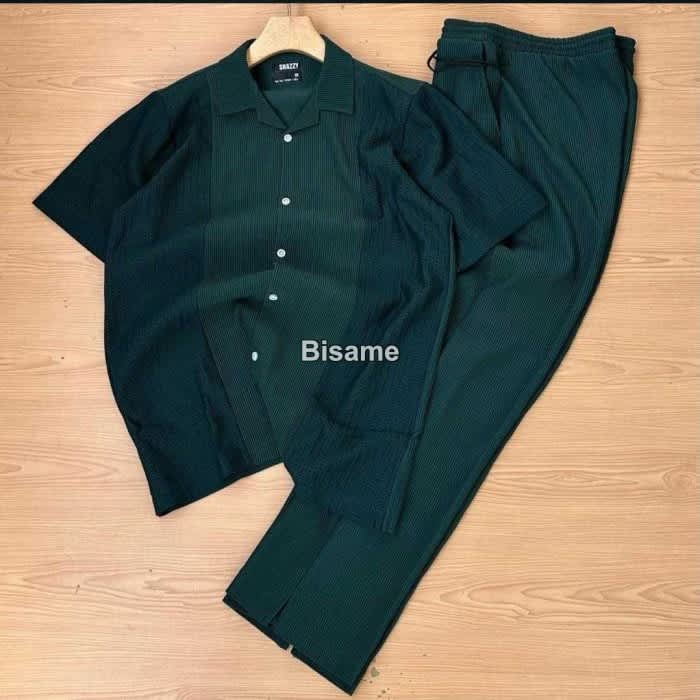 Men's two piece, shirt and trousers