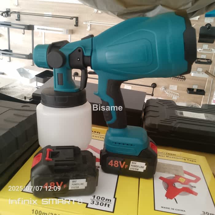 CORDLESS SPRAY PAINT GUN