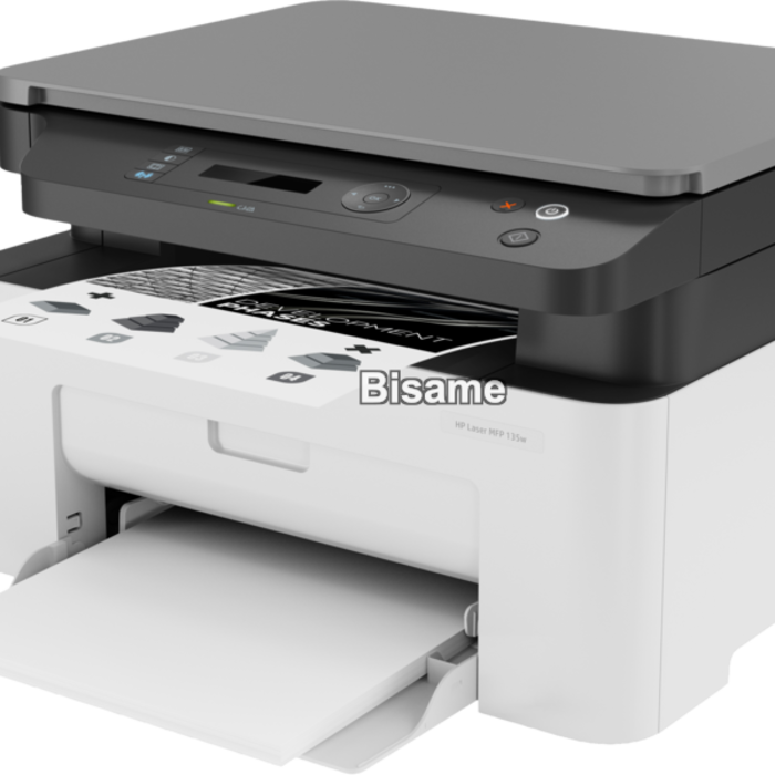 HP LASER JET MFP 135W BLACK AND WHITE (3 IN1) PRINTER