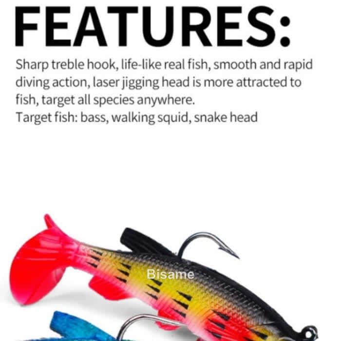 Fishing Bait Soft Rubber Fishes Lure