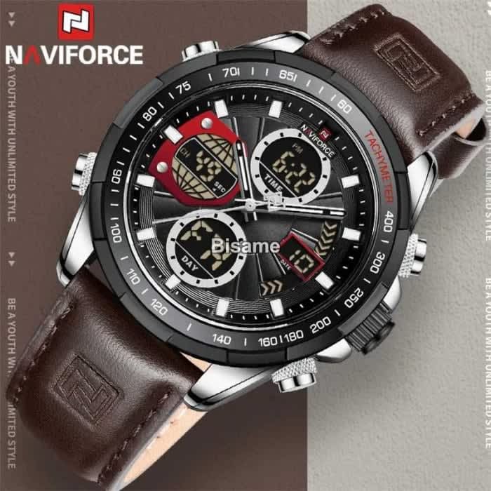 Classic Leather Strap Wrist Watch