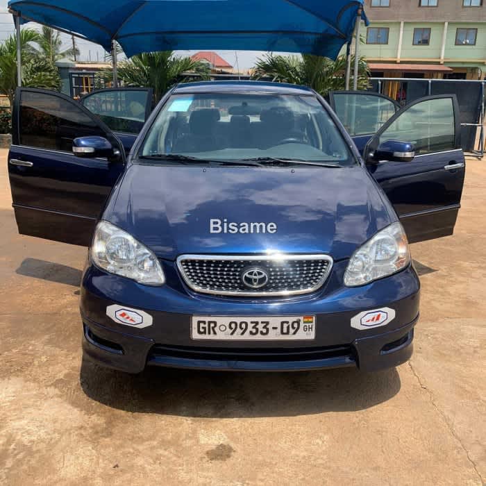 Toyota Corolla 2007 Ghanaian used blue 