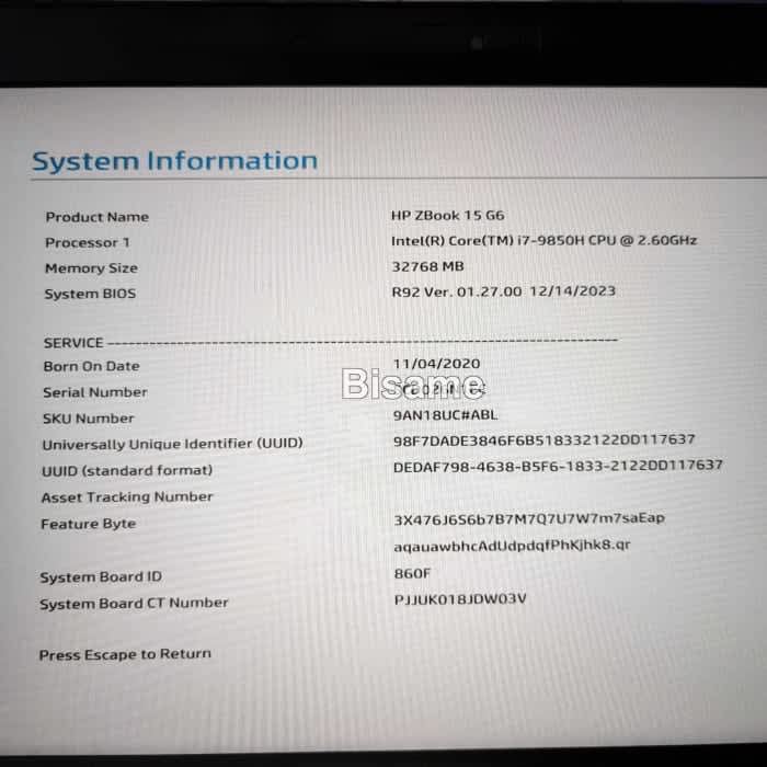 Laptop HP 32GB Intel Core I7 EMMC 512 GB