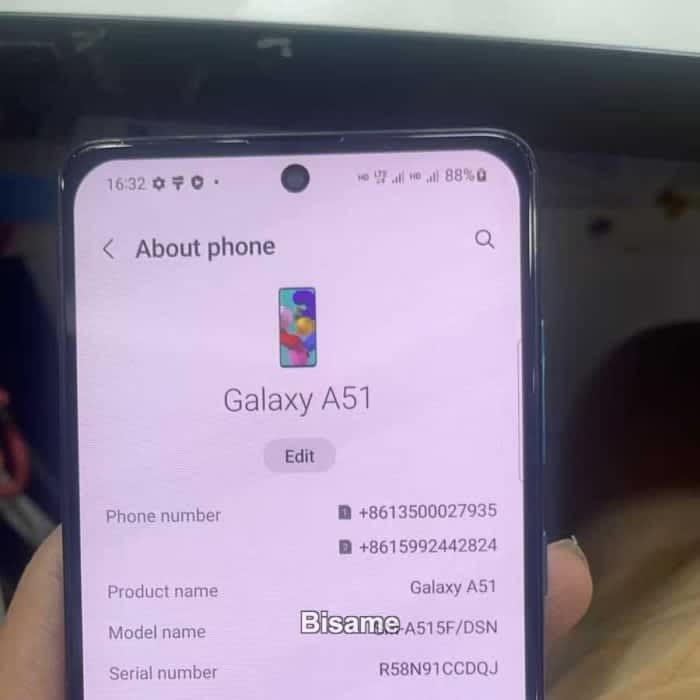 Sumsang Galaxy A51 5G 6GB RAM