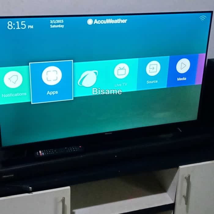Slightly Used Hisense 43 Inches Msart Tv For Sale With Box And Accessories For GHC 3,450Slightly Used Hisense 43 Inches Smart Tv For Sale With Box