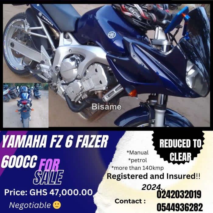Yamaha FZ 2008Blue