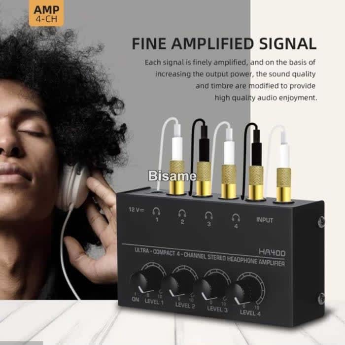 4 channel Headphone amplifier 