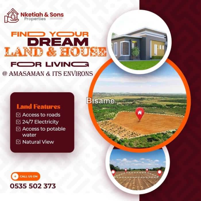 Lands For Sell In Accra Amasaman Area 