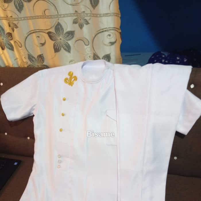 Men's African wear shortsleeve & trouser 