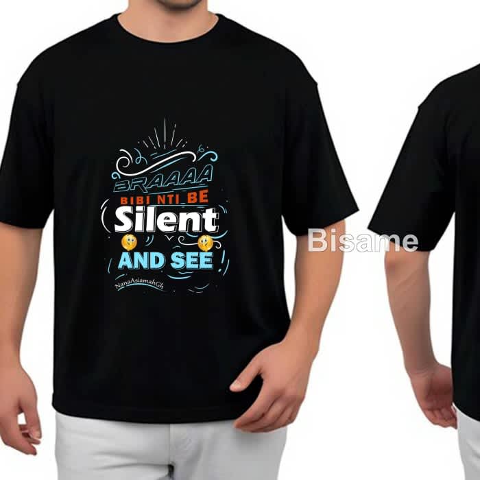Black Branded Shorts Sleeve T-shirt 