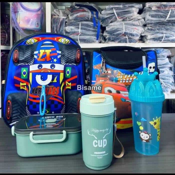 Children School Bags, Bottles And Lunch Bags 