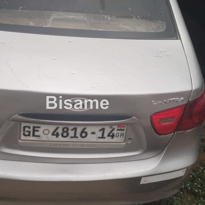 Hyundai Elantra 2010 Ghanaian used gray 