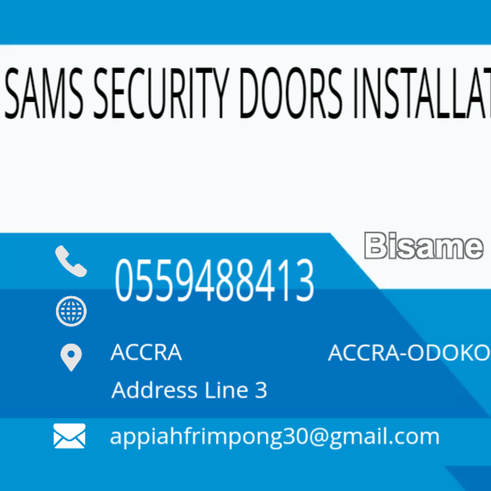 Sams Security Doors Installation 