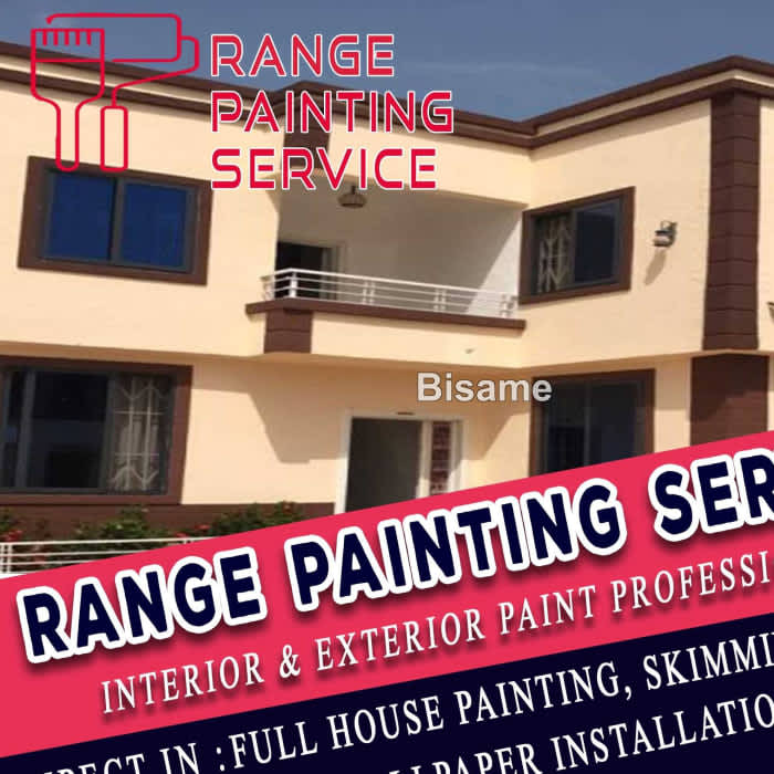 Range Painting And Wallpaper Installation.