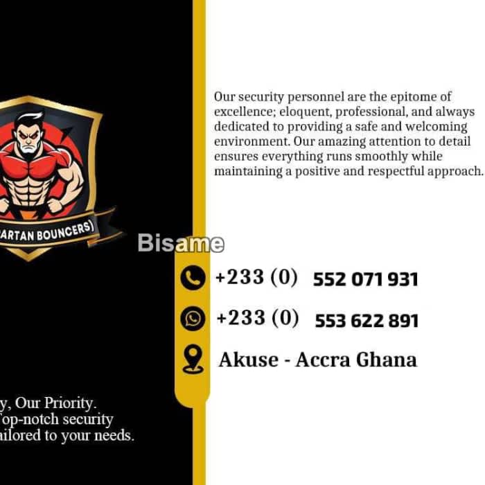 SPARTAN BOUNCERS SECURITY INC 