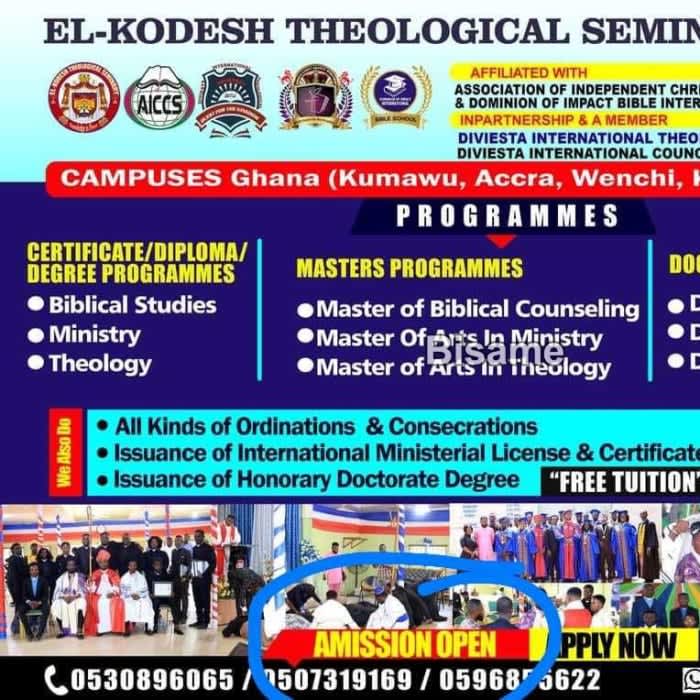EL-KODESH THEOLOGICAL