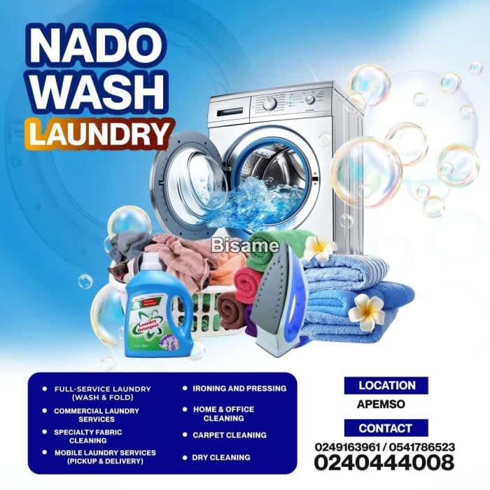 NADO WASH LAUNDRY