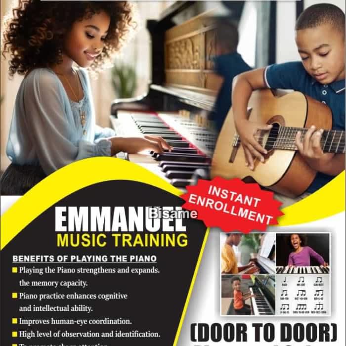 EMMANUEL PIANOFORTE LESONS [DOOR-DOOR]