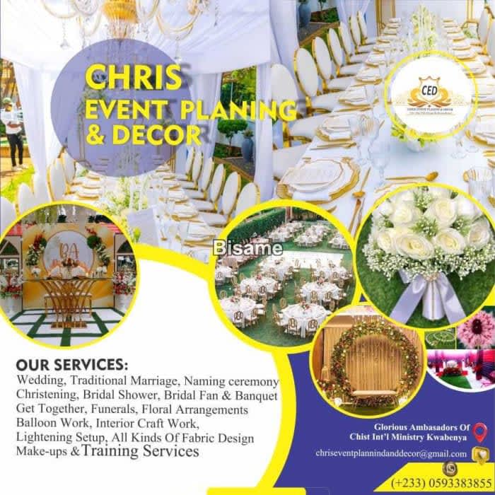Chris Event Planning And Deco 