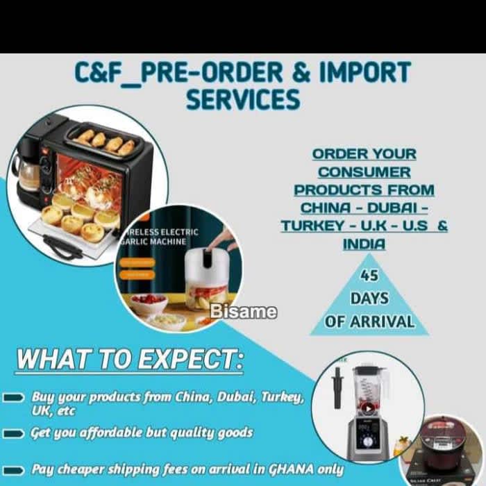 C&F PRE-ORDER &IMPORT SERVICES