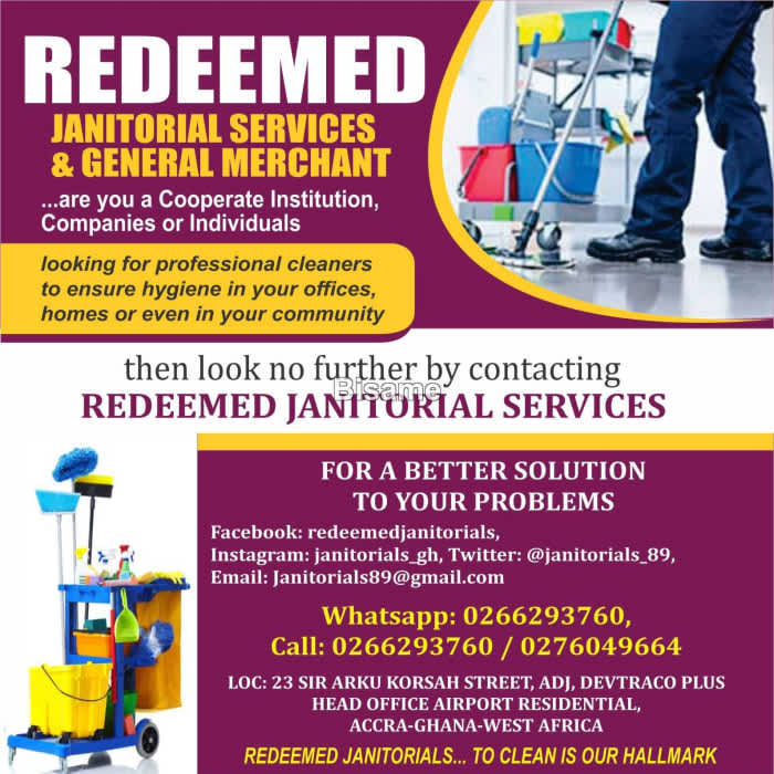 Redeemed Janitorials and General Merchant 