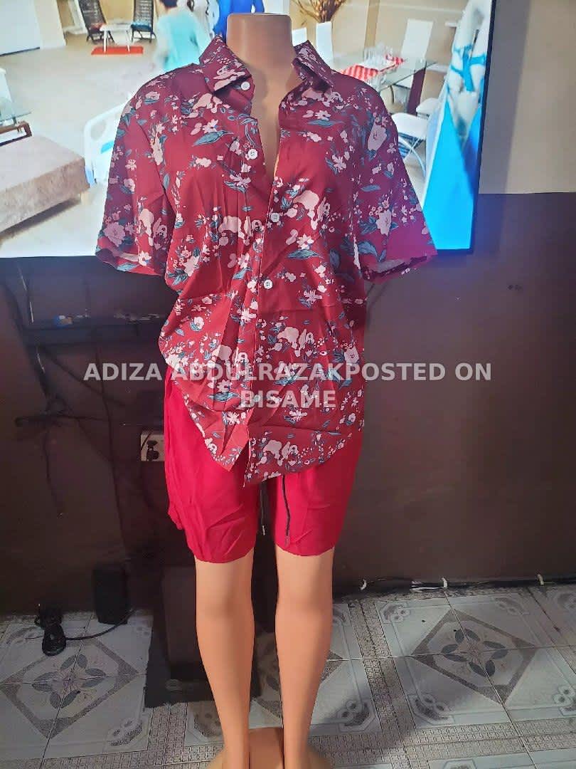 Unisex Top and Shorts