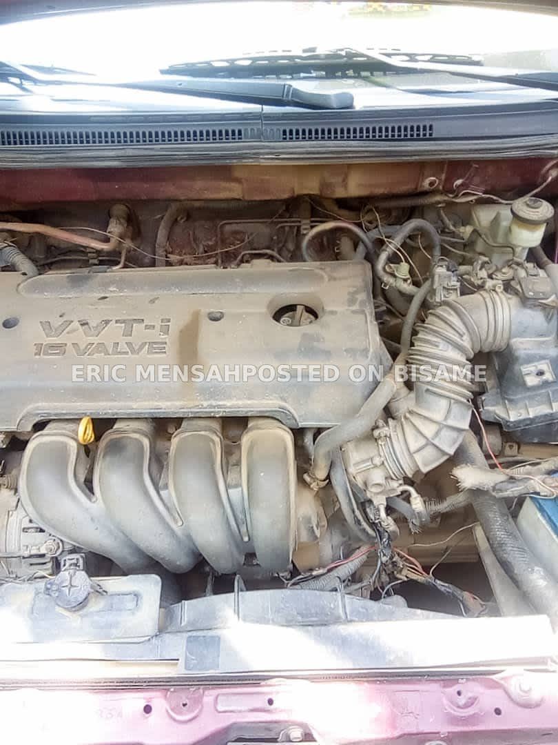 Toyota Corolla S sports, 2005. Manual, Ghanaian Used, Red