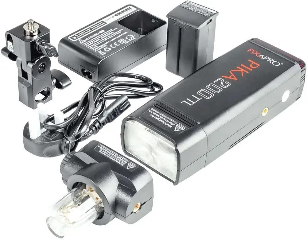 Pixapro PIKA200 TTL Pocket Flash (Godox AD200 Alternative)
