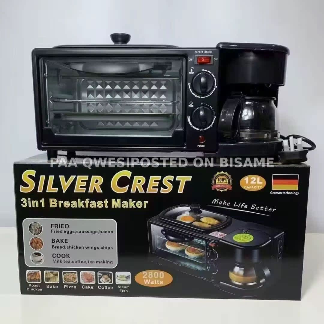 Silver Crest 3-in-1 Breakfast Maker – 12L