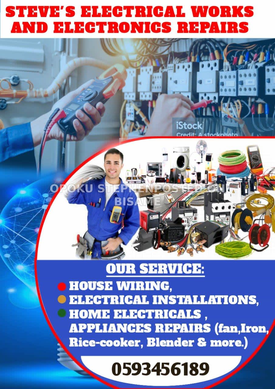 Steve Electrical and Electronics Repairs